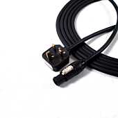 Neutrik True 1 Powercon Female to Mains Plug Link Lead. Tough H07RN-F NAC3FX-W. UK, USA, EU, AUS Plugs.